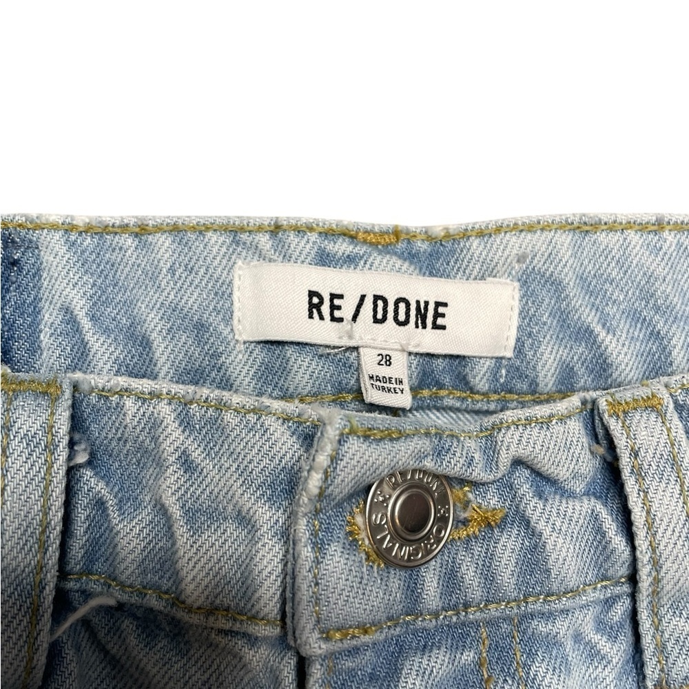 RE/DONE 70s Straight Jeans Size 28 - Picture 5 of 9